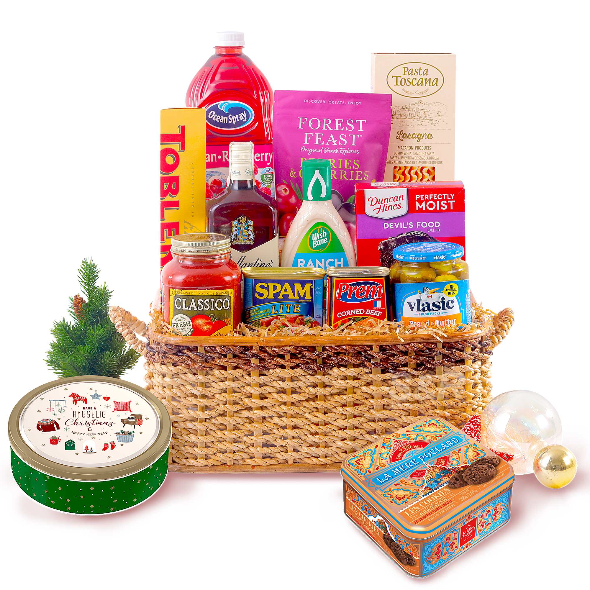 S&R Christmas Expression Holiday Basket S&R Christmas Expression Holiday Basket